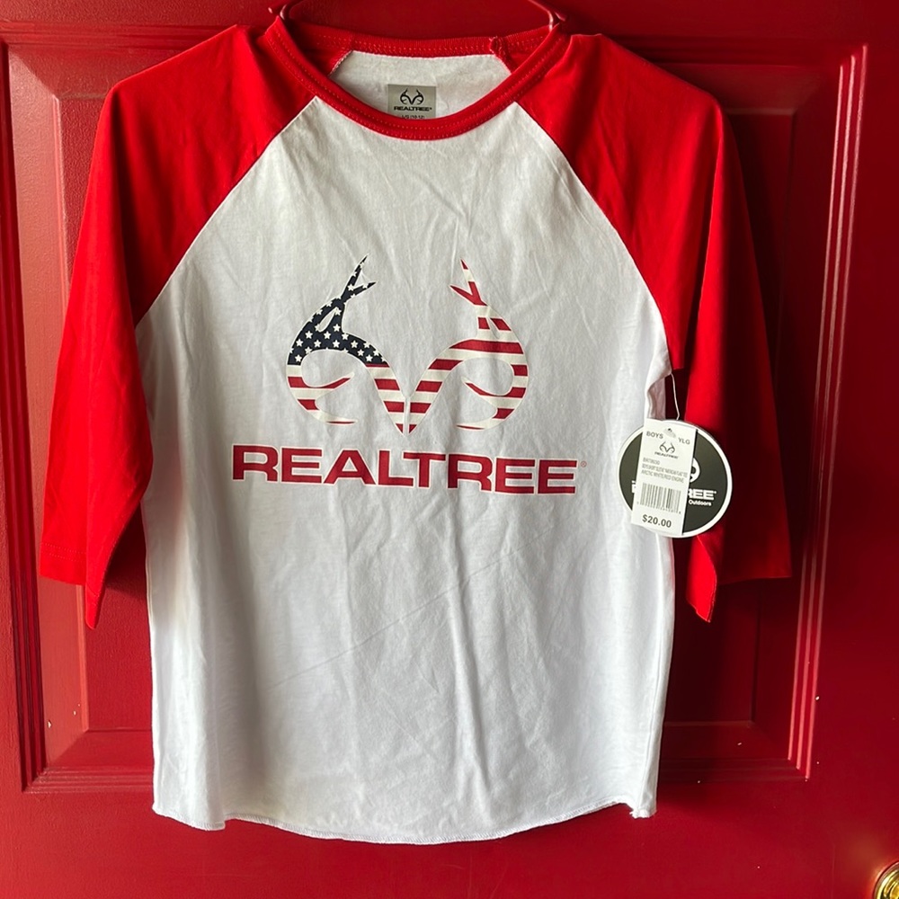 Boys Real Tree Jersey Shirt